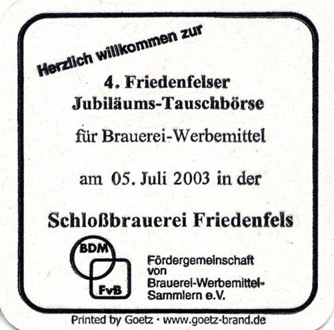 friedenfels tir-by frieden exklu 4b (quad180-4 fvb tauschbörse 2003-schwarz)